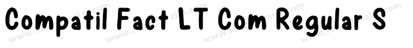 Compatil Fact LT Com Regular Small字体转换